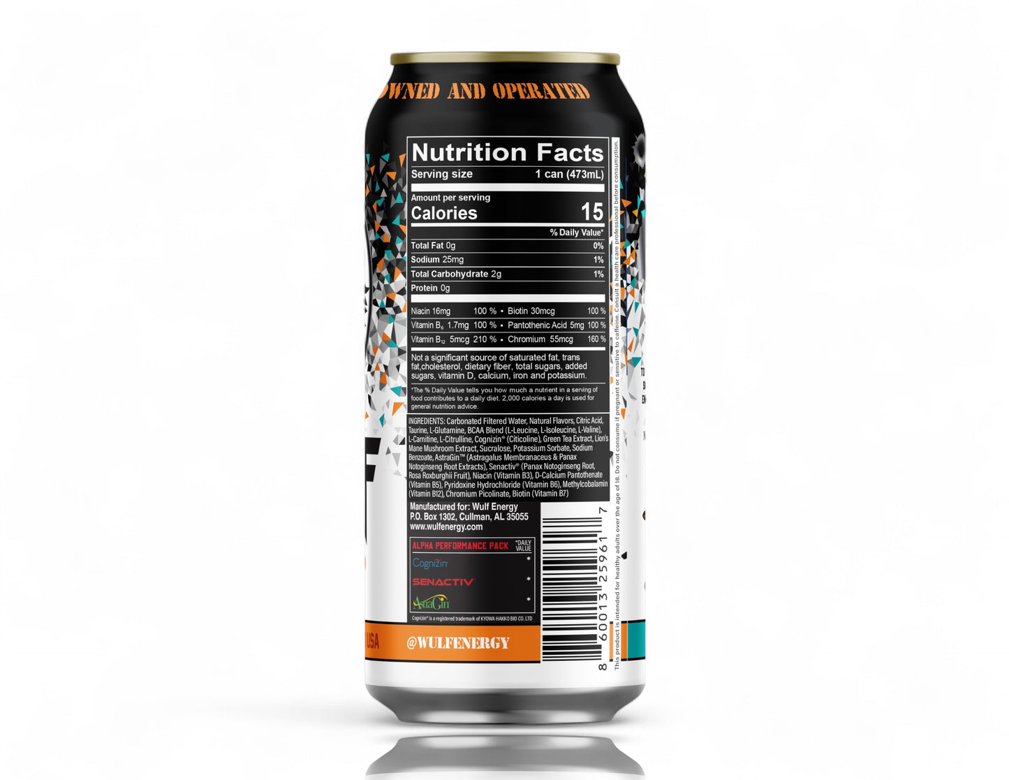 MIDNIGHT MANGO Energy Drink